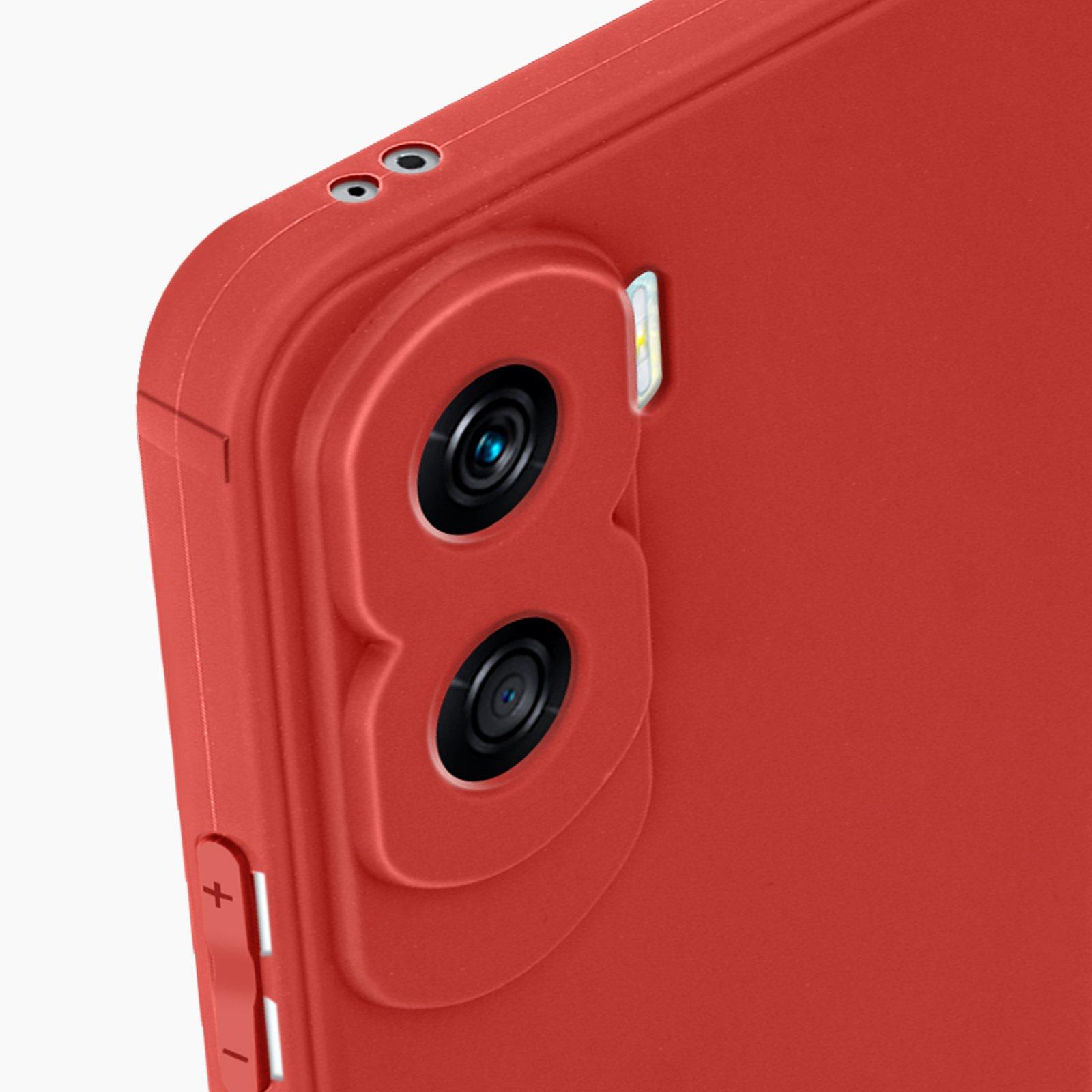 Avizar  Cover Honor 90 Lite opaca rossa 