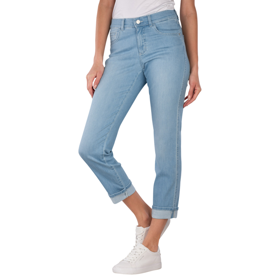ANGELS Darleen Straight Fit Crop Jeans  
