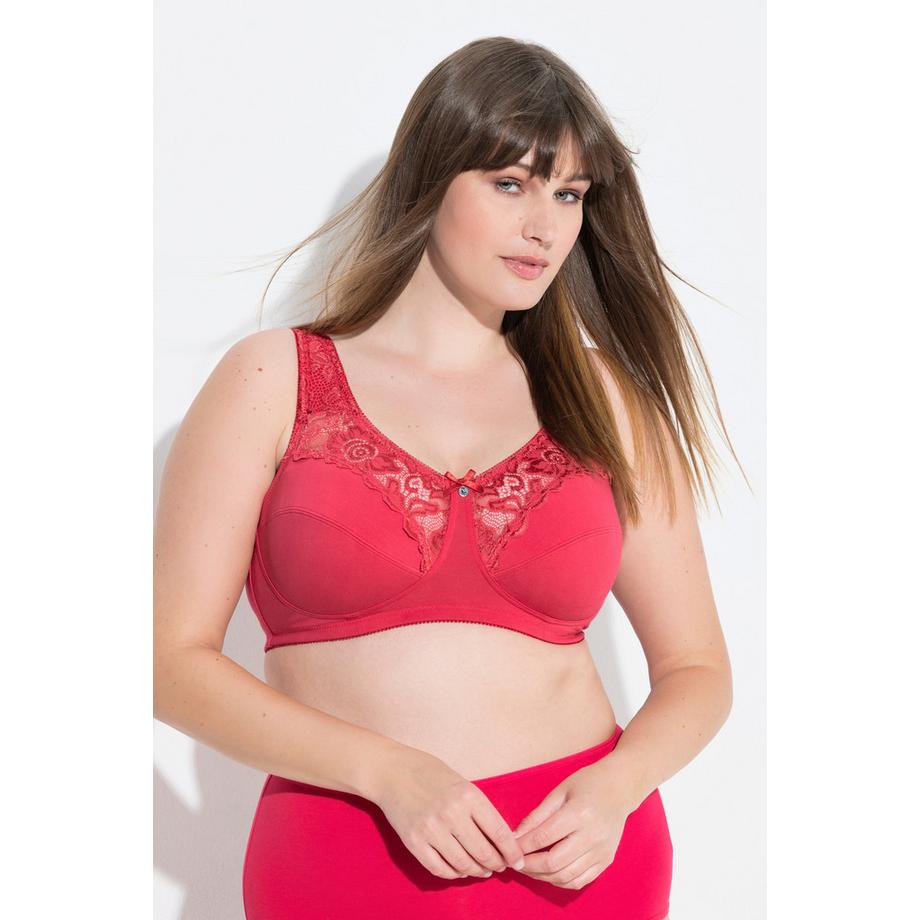 Ulla Popken Kelly Soutien-gorge de maintien en dentelle sans armatures  