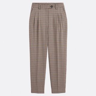 La Redoute Collections Pantalon Slim Fit Cigarette Carreaux  