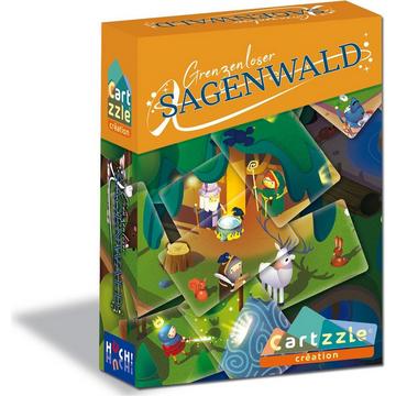 HUCH! Cartzzle Création – Grenzenloser Sagenwald 30 min Gioco da tavolo Puzzle