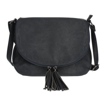 Sac bandoulière Fermeture Éclair Gris