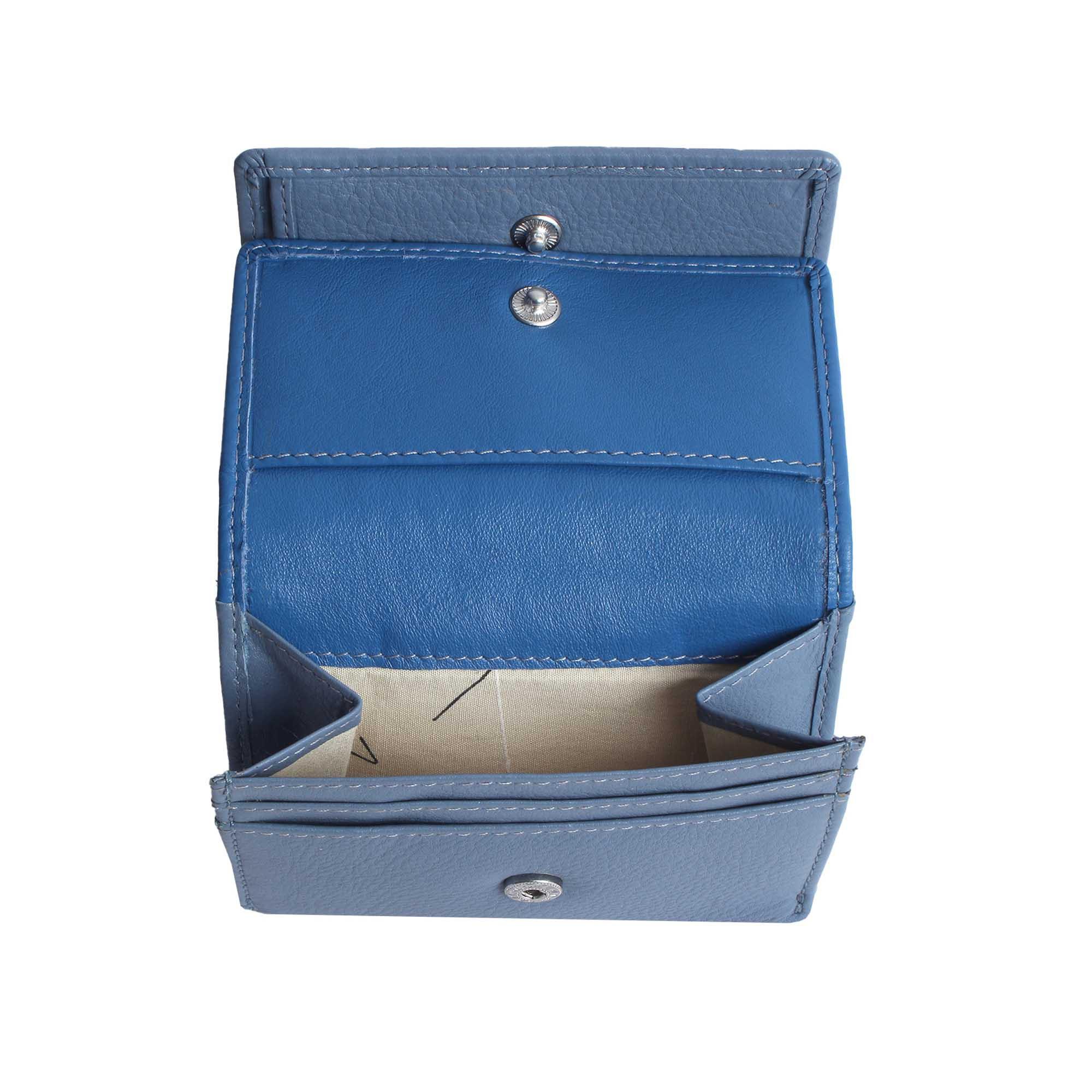 VARGU Ivena 1 Portefeuille en Cuir Véritable  