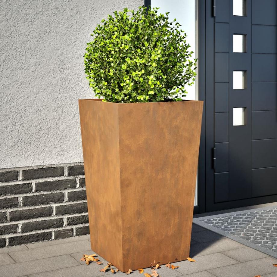 VidaXL Jardinière acier  