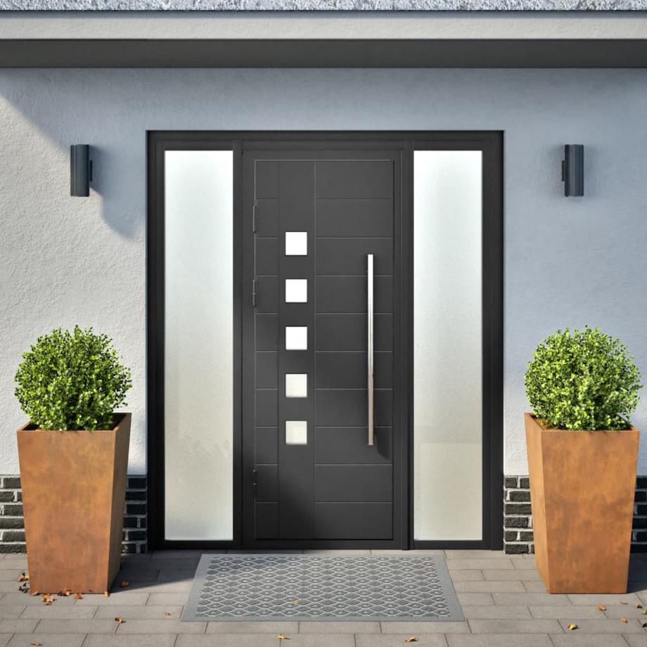 VidaXL Jardinière acier  