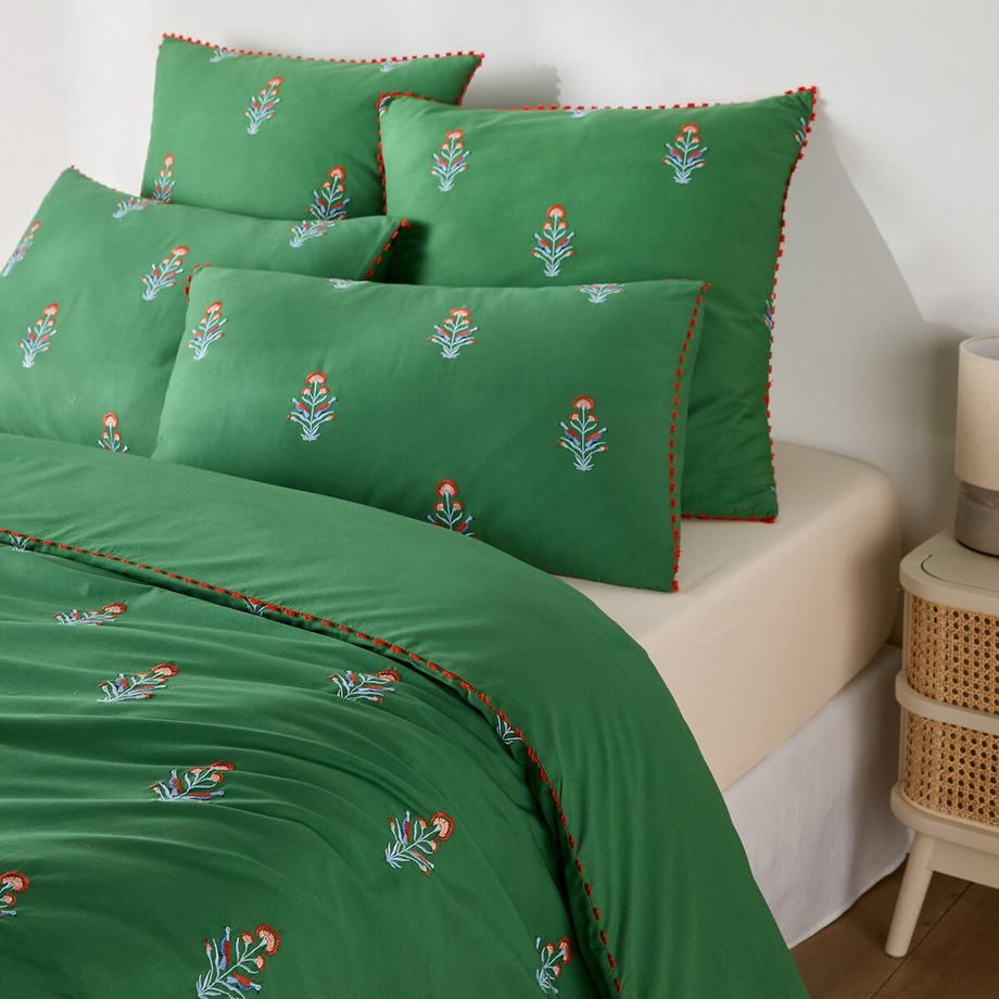 Housse de couette en coton lavé
