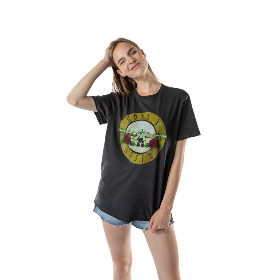 Amplified T-Shirt Stampa Grafica Logo  