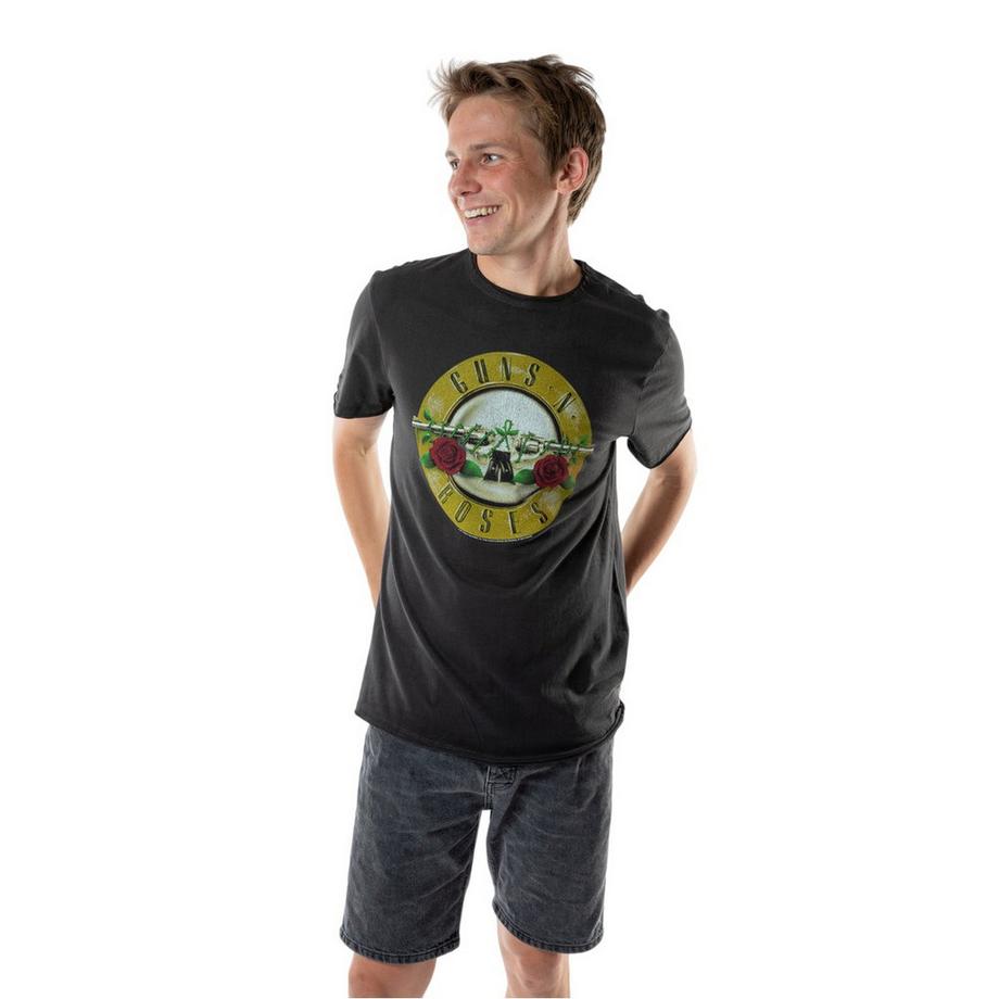 Amplified T-Shirt Stampa Grafica Logo  