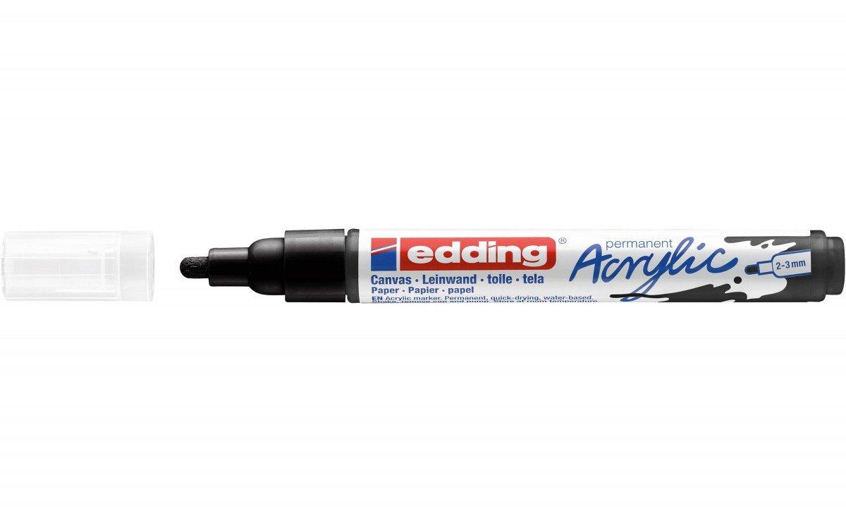 Edding EDDING Acrylmarker 5100 2-3mm 5100-901 tiefschwarz sdm  