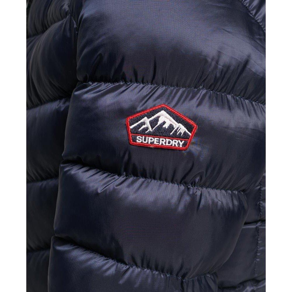 Superdry  daunenjacke mit kapuze, damen uperdry fuji 