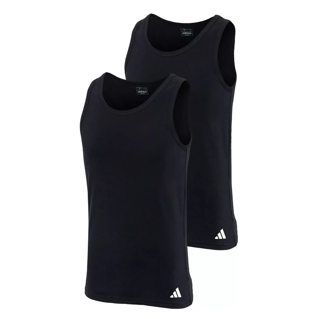 adidas  Tops / Sleeveless T-shirts ACTIVE FLEX COTTON Pack de 2