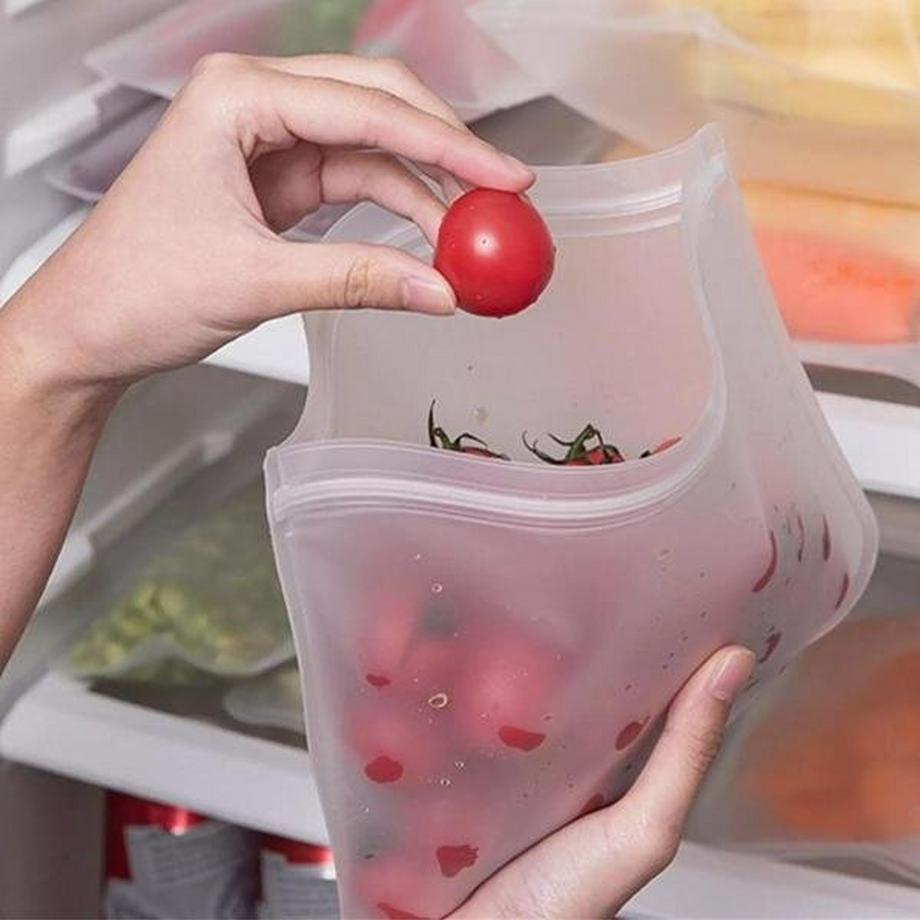 Northio  Verschließbare Plastiktasche zur Aufbewahrung von Lebensmitteln 