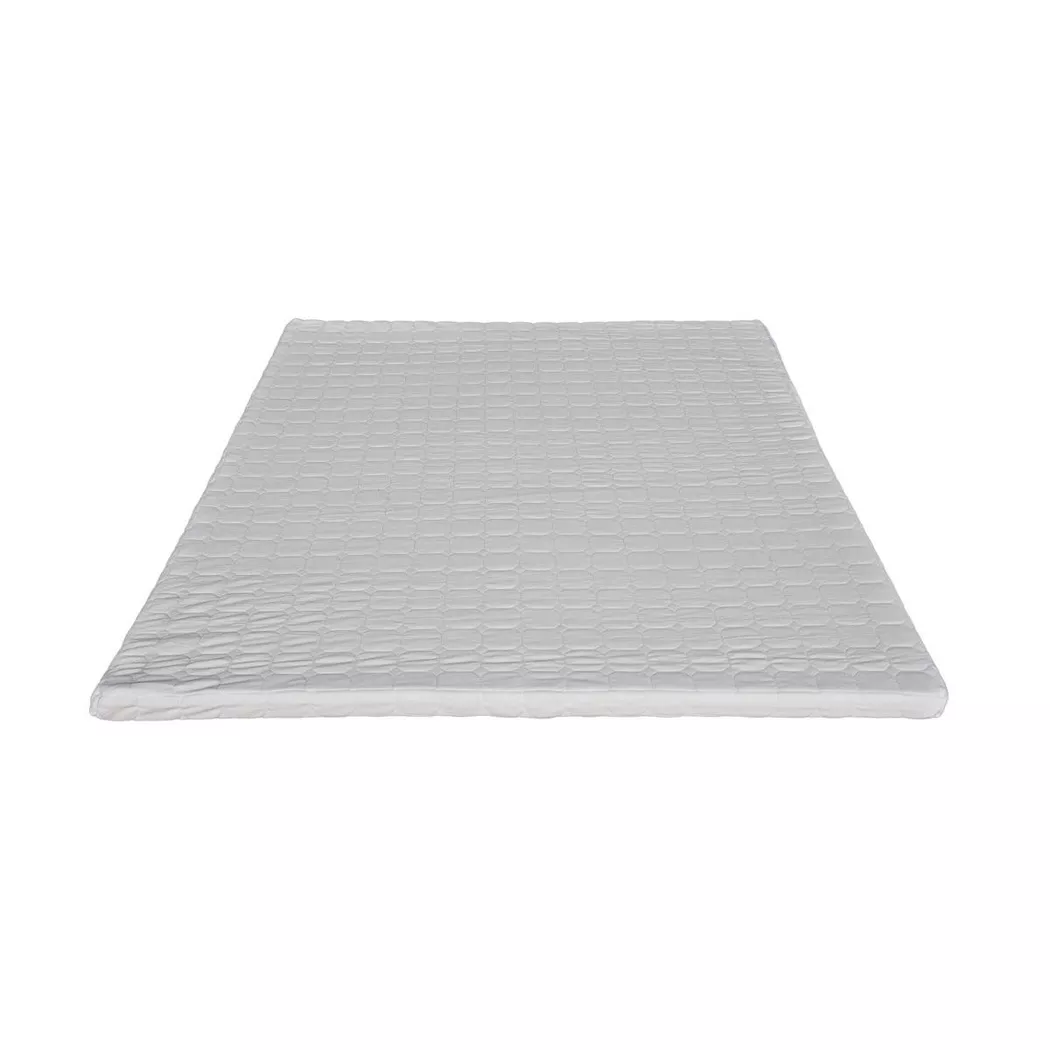 DREAMEA - Surmatelas mémoire de forme grand luxe de 80X200, Blanc