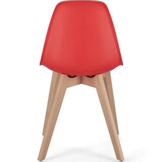 mutoni Système de chaise rouge  