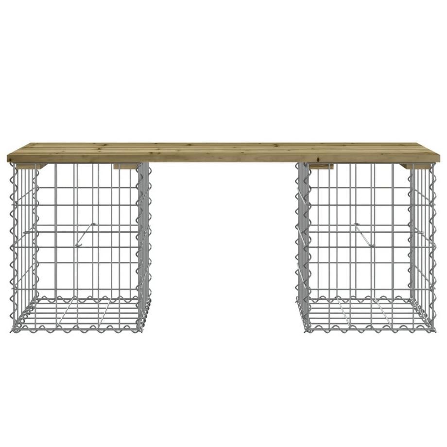 VidaXL Banc de jardin pinède imprégnée  
