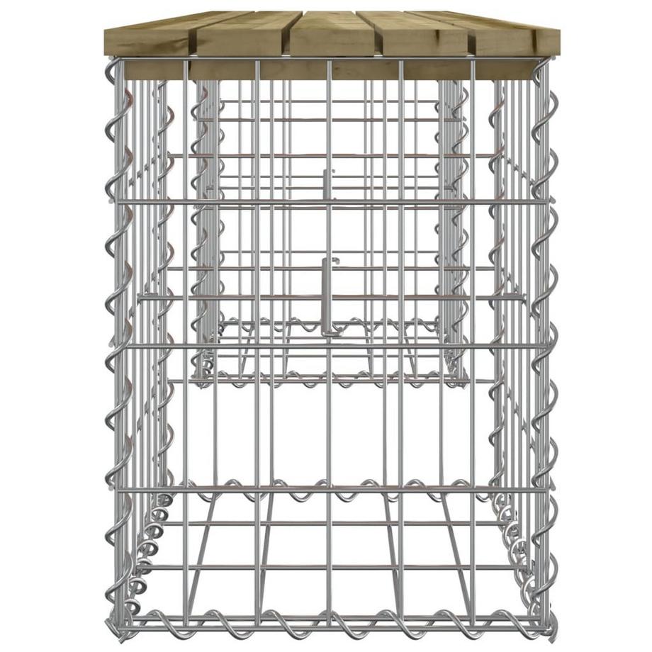 VidaXL Banc de jardin pinède imprégnée  