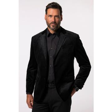 Samt-Sakko, Smoking-Sakko, Revers, Knopfverschluss, bis 72