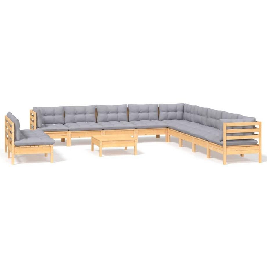 set salotto da giardino Legno di pino