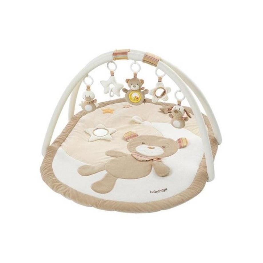 Fehn  Bär Rainbow Krabbeldecke mit Spielbogen 