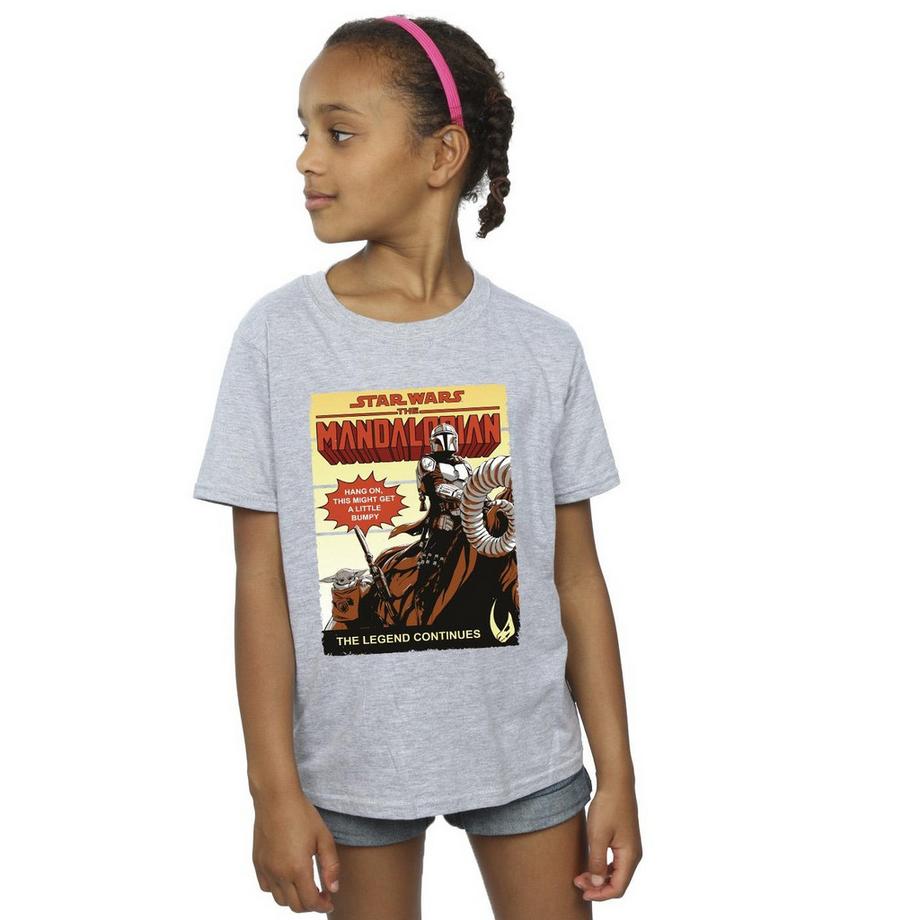 Star Wars: The Mandalorian  Bumpy Ride Maglietta Ragazze 