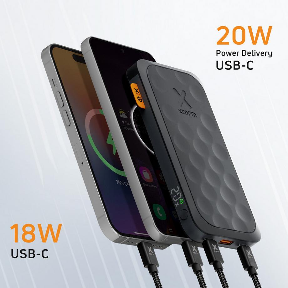 xtorm  Powerbank Xtorm Noir Minuit 20W 10000mAh 