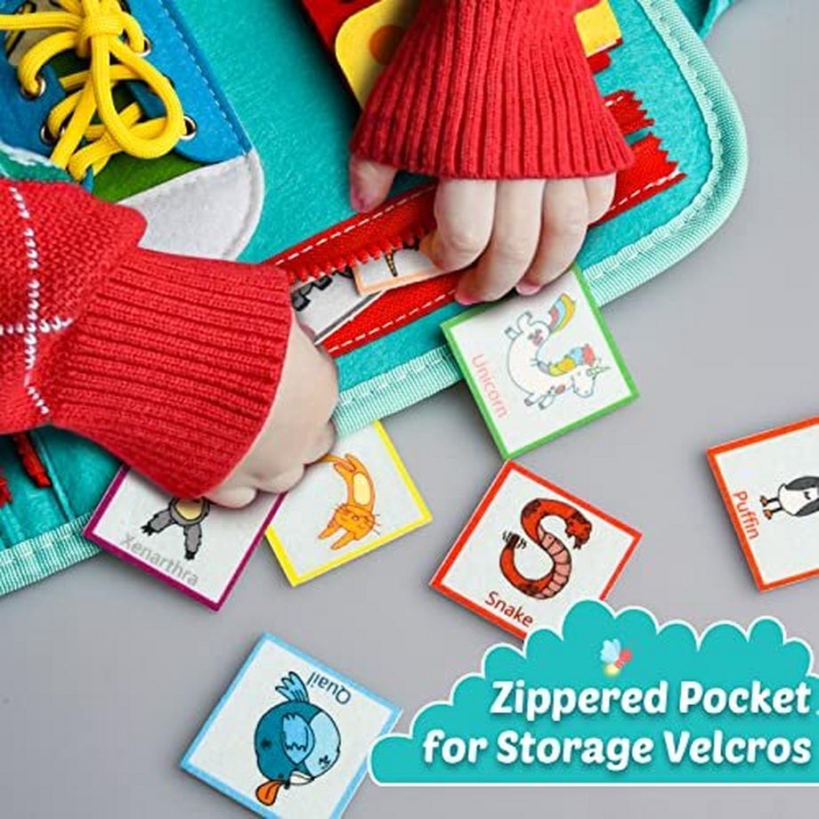 Activity-board  Busy Board für Kinder - Activity Board Motorische Fähigkeiten Lernspielzeug 