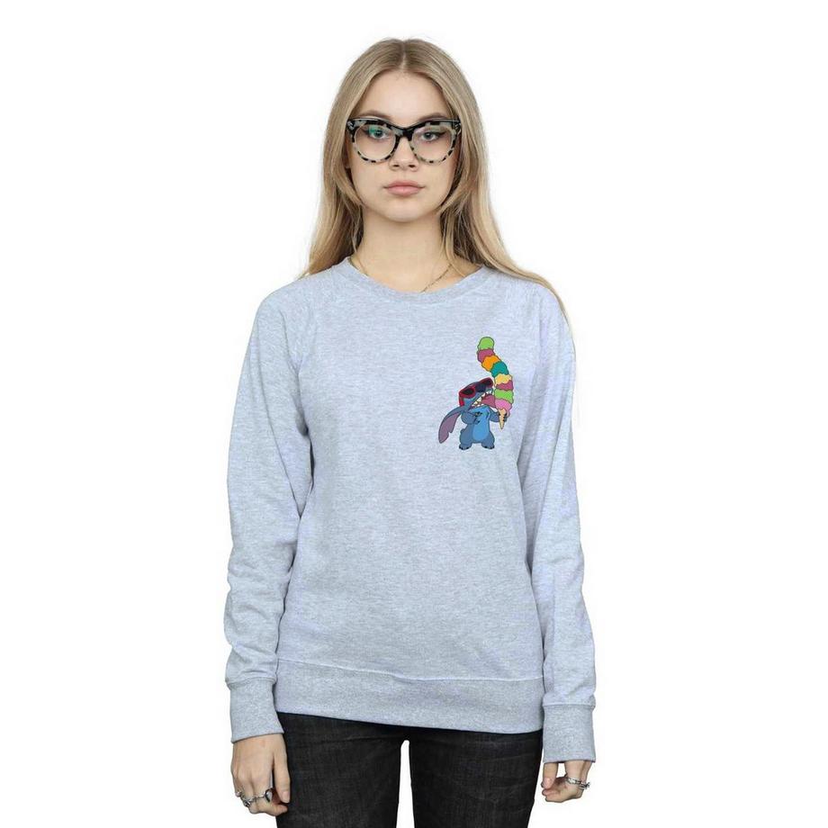 Disney Stitch Ice Cream Print Sweatshirt  
