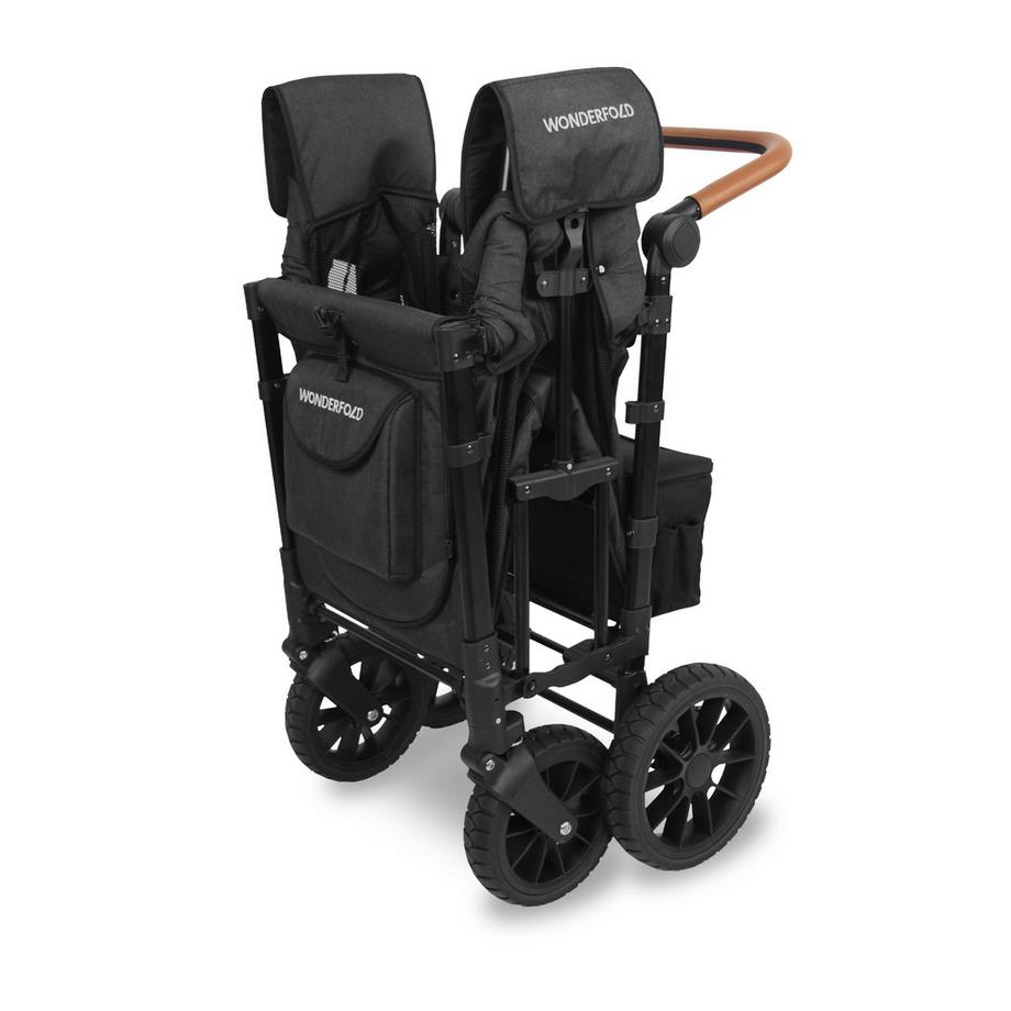 Wonderfold  Geschwisterwagen W2 Luxe Volcano Black 
