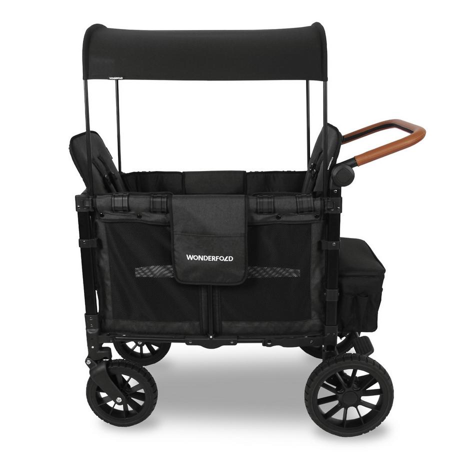 Wonderfold  Geschwisterwagen W2 Luxe Volcano Black 