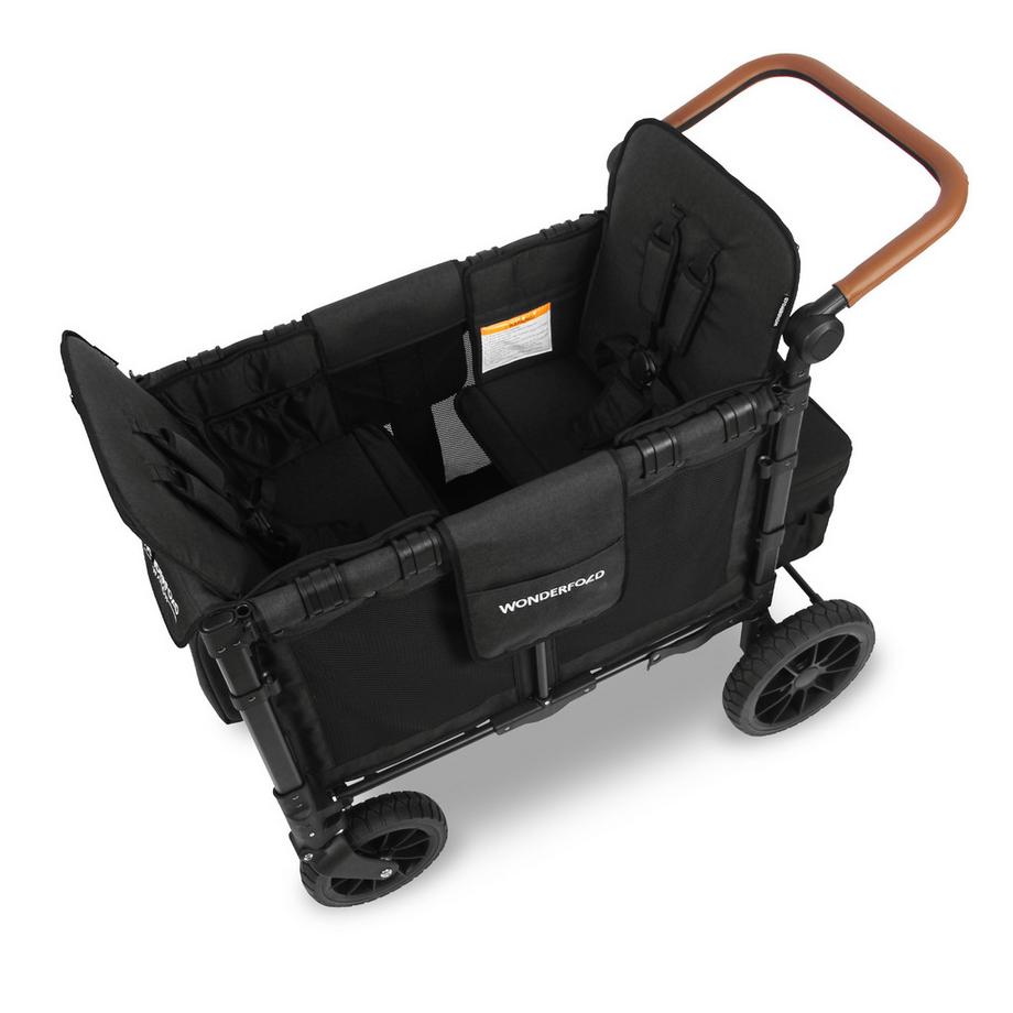 Wonderfold  Geschwisterwagen W2 Luxe Volcano Black 