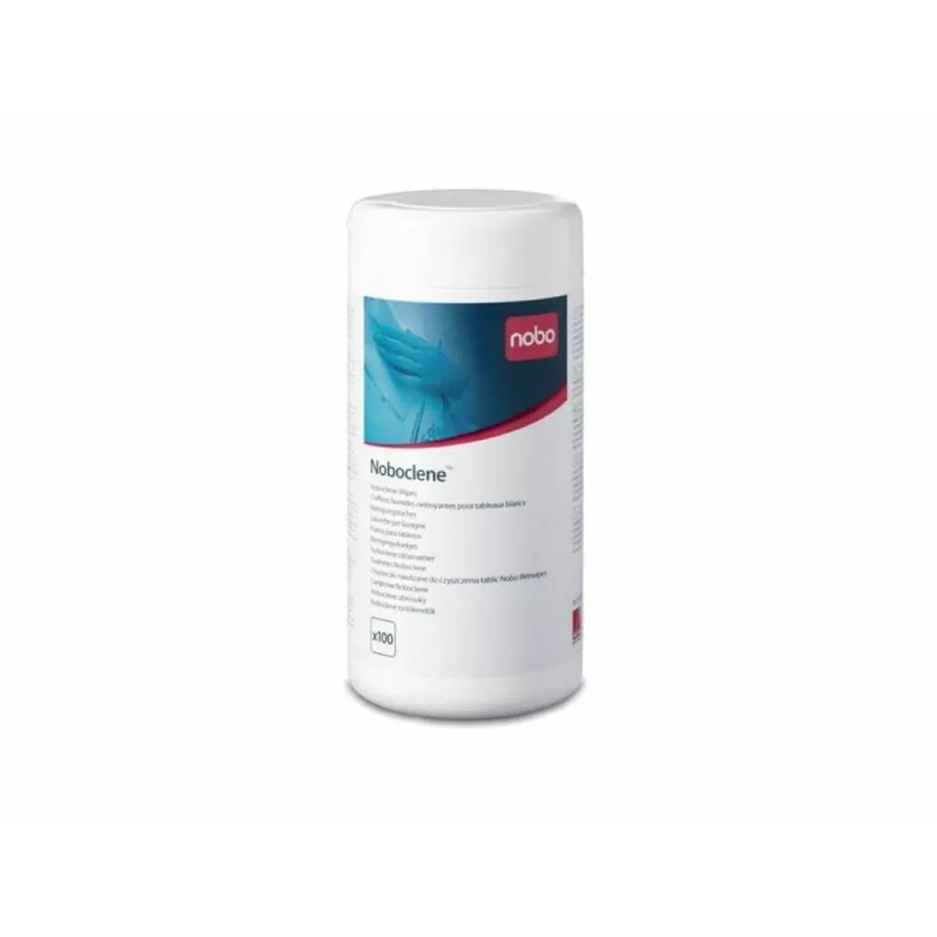 Nobo Noboclene Whiteboard Cleaning Wipes Pack 100