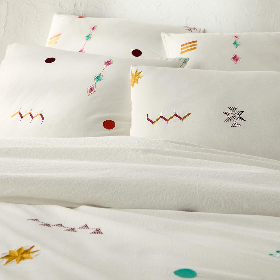 La Redoute Intérieurs Imani Housse de Couette Brodé  