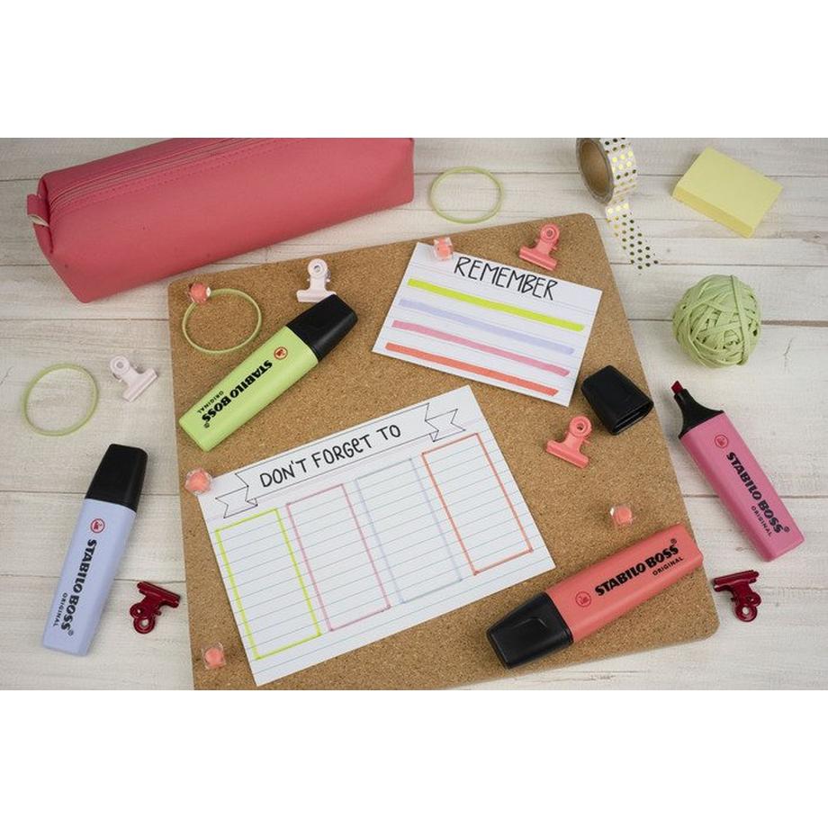 STABILO STABILO Textmarker BOSS Pastell 70/150 kirschblütenrosa  