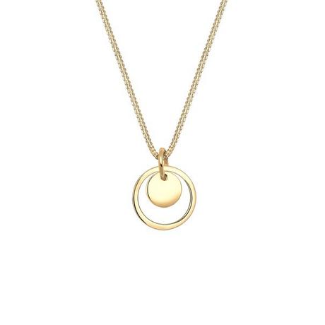 Elli  Halskette Kreis Anhänger 