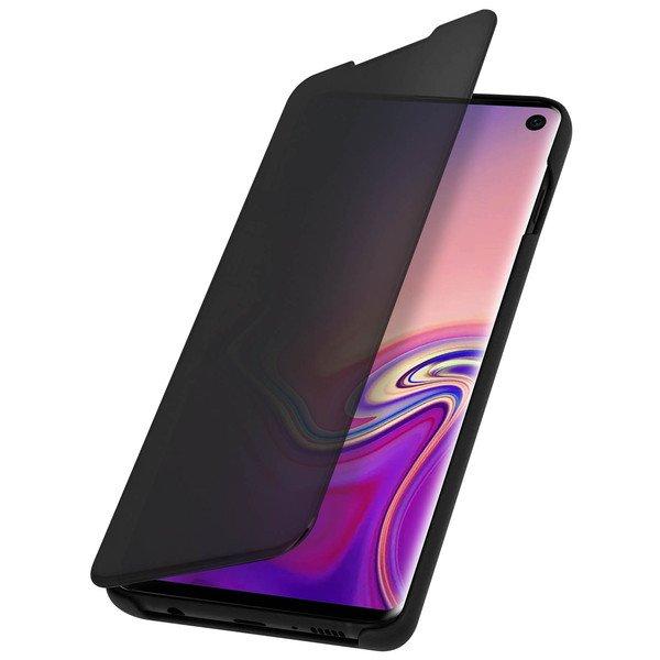 Avizar  Clear View Cover Galaxy S10 Schwarz 