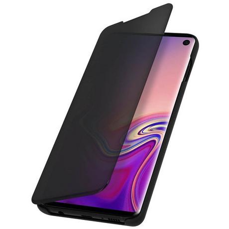 Avizar  Clear View Cover Galaxy S10 Schwarz 