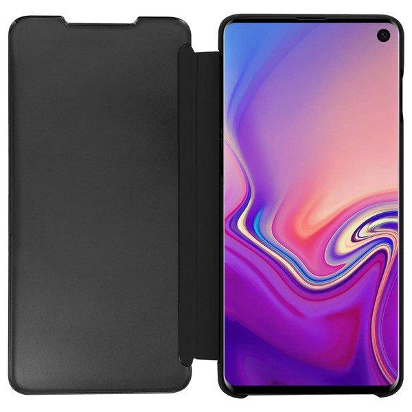 Avizar  Clear View Cover Galaxy S10 Schwarz 