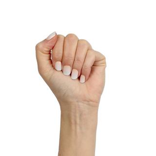 LAUED  vegane Nagelfolien solid statement Smooth Salmon 