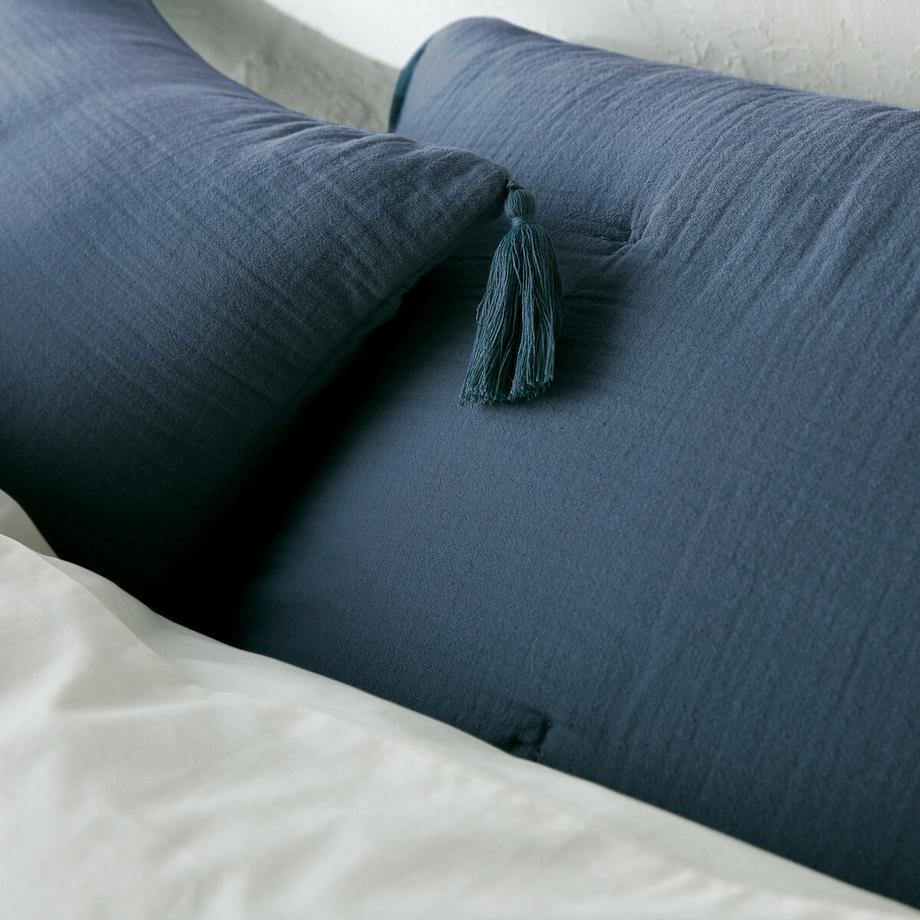 La Redoute Intérieurs Housse de coussin matelassée gaze de coton  