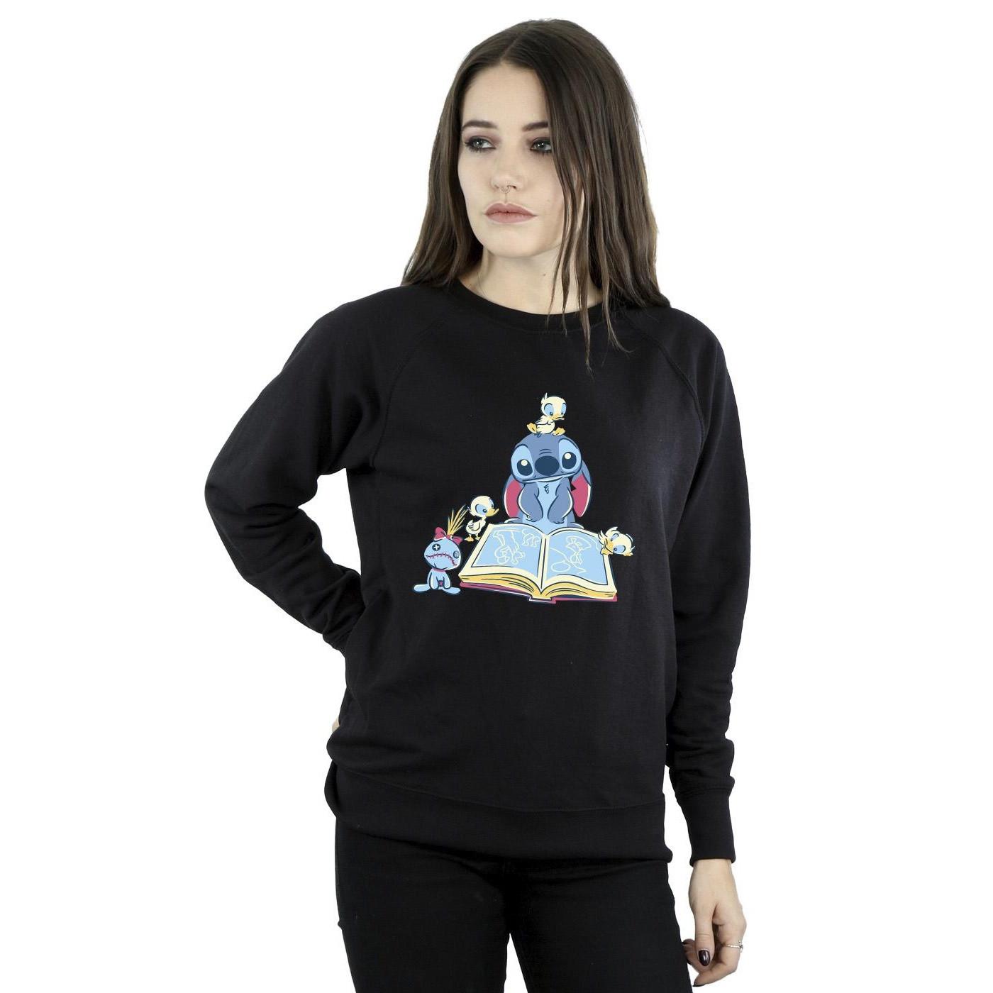 Disney  Reading Reading A Book Sweatshirt 