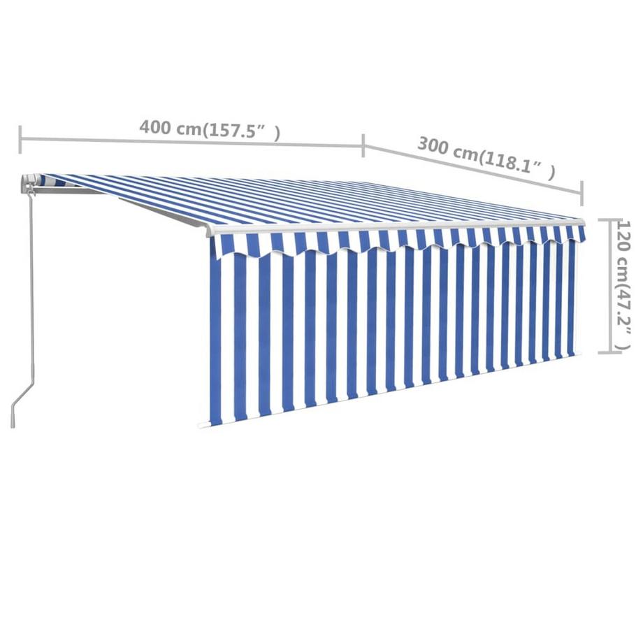 VidaXL Markise aluminium  