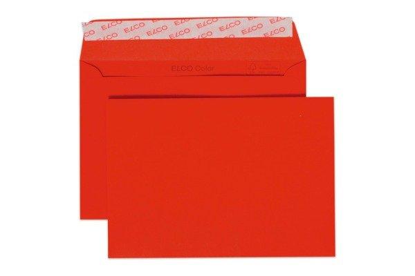 elco ELCO Couvert Color o/Fenster C6 18832.92 100g, rot 250 Stück  