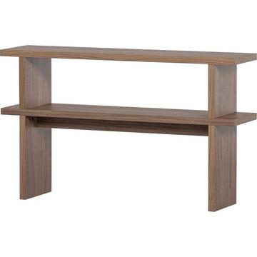 Table d'appoint placage noyer naturel