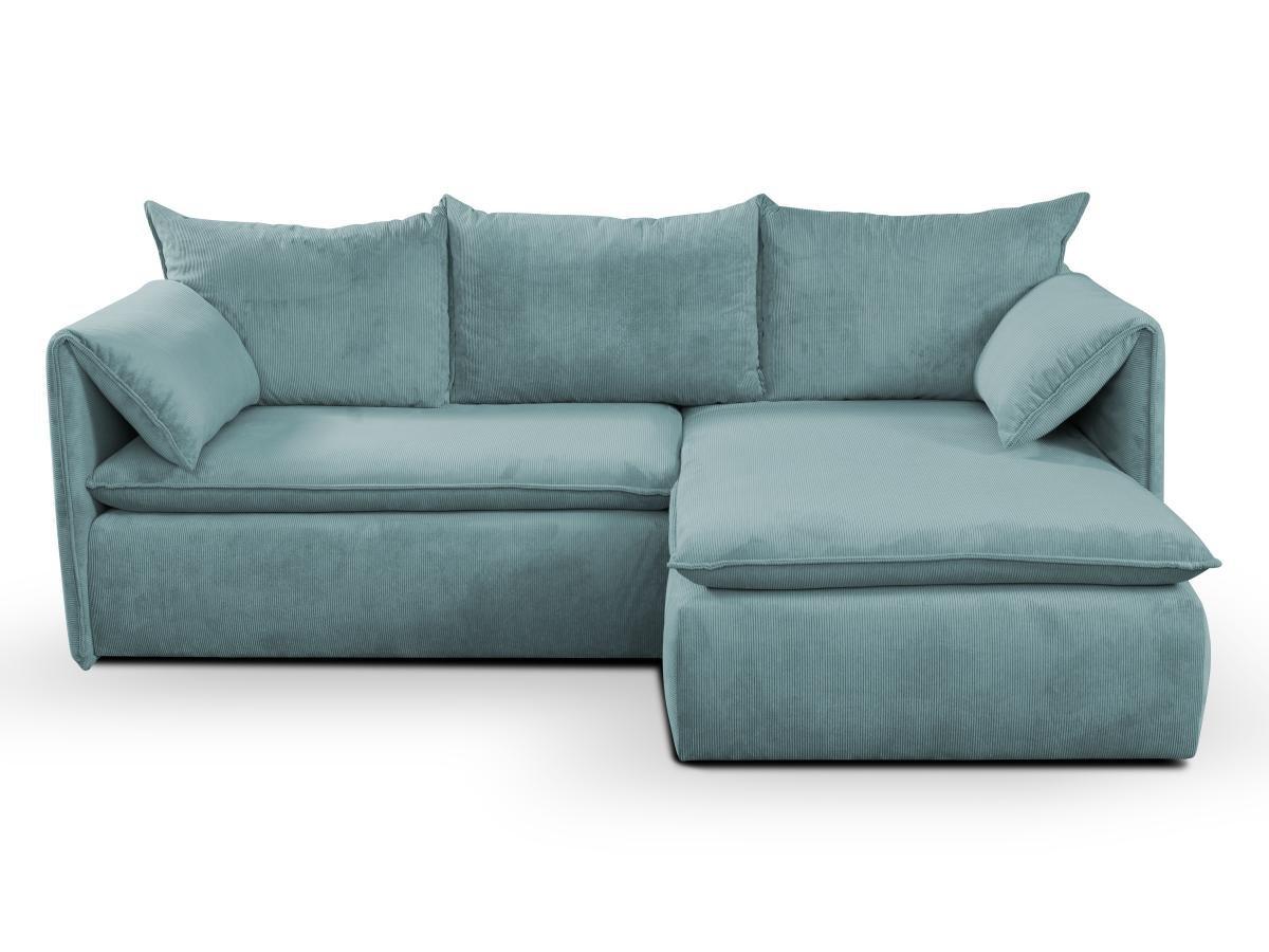 PASCAL MORABITO Ecksofa mit Schlaffunktion TEODORA von PASCAL MORABITO Kord  Ecke rechts  