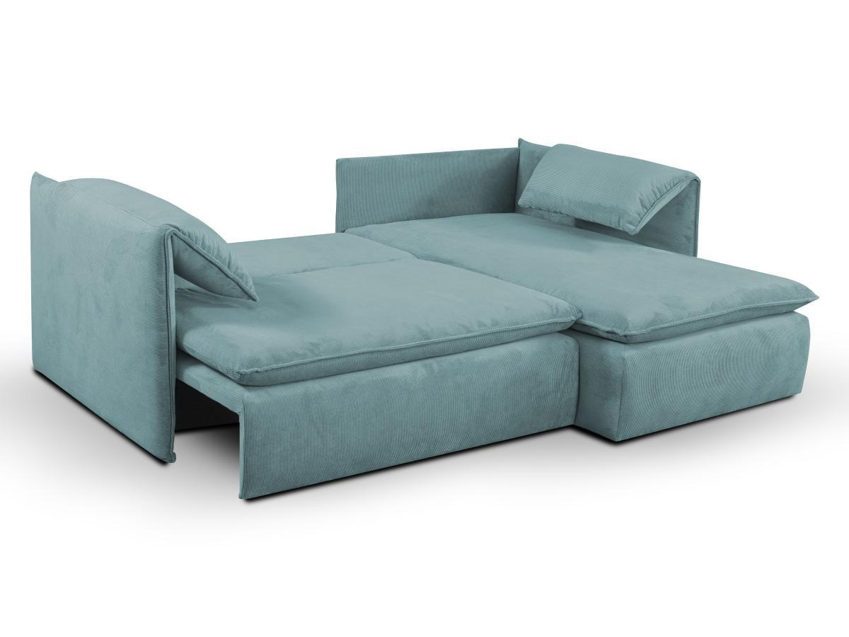 PASCAL MORABITO Ecksofa mit Schlaffunktion TEODORA von PASCAL MORABITO Kord  Ecke rechts  