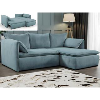 PASCAL MORABITO Ecksofa mit Schlaffunktion TEODORA von PASCAL MORABITO Kord  Ecke rechts  