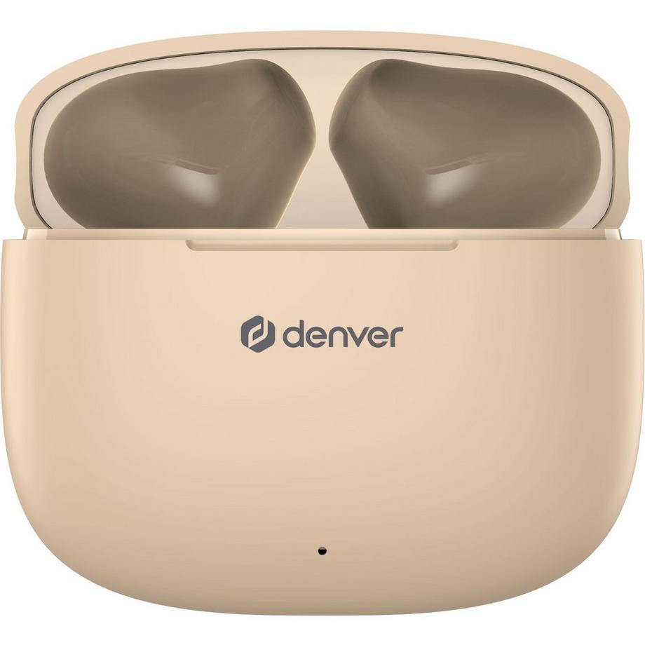 DENVER  TWE-48NU Echt kabellose Bluetooth-Kopfhörer mit Ladeetui 
