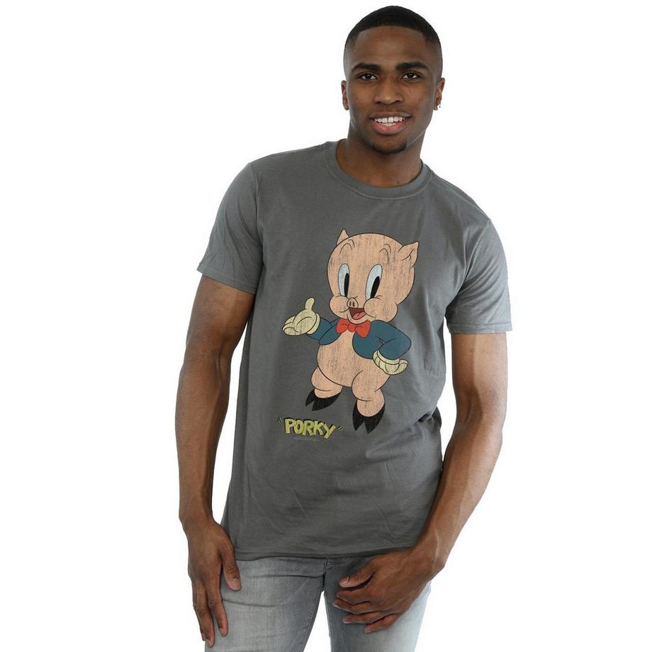 LOONEY TUNES T-Shirt Porky Pig Thumbs Up  