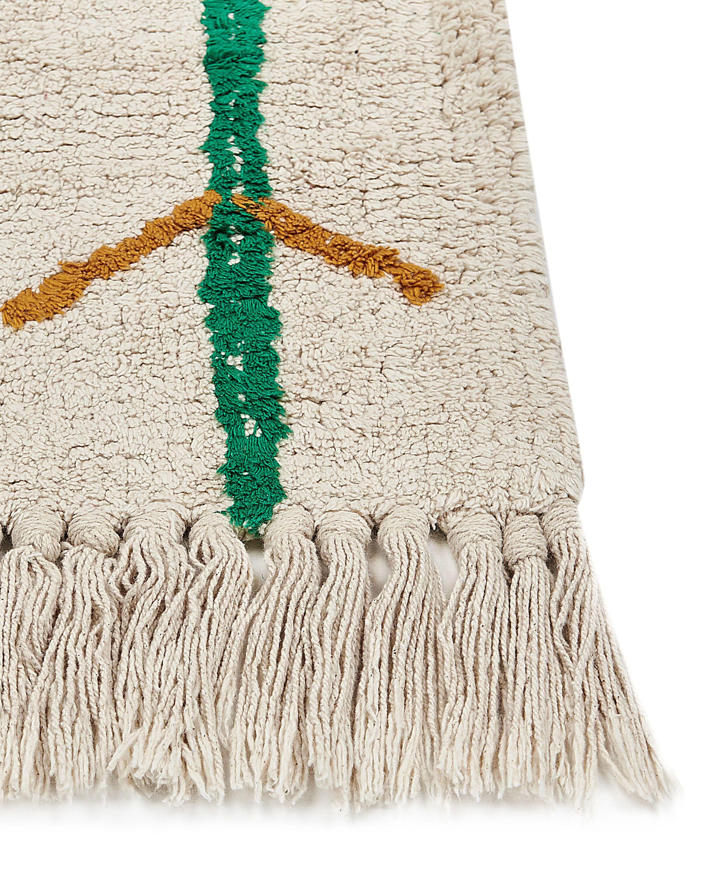 Beliani Tapis en Coton Boho CETMI  