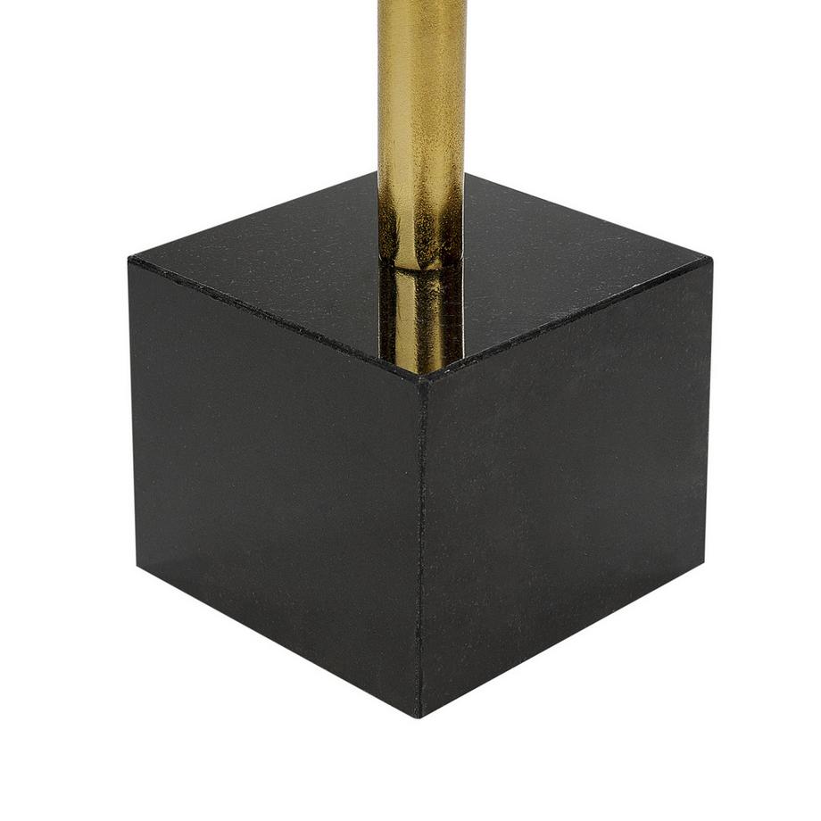 Beliani Table d'appoint en Aluminium  COLIBRI  